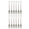 12 Dinner Forks Set Heavy Duty Stainless Steel Cutlery Table Flatware Utensils